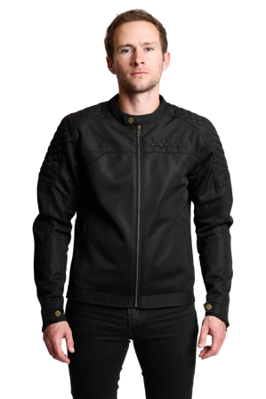 Motorradjacke Ixon Ozcan Schwarz XXL