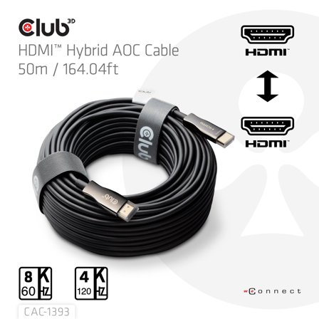 Club 3D HdmiT Hybrid Aoc Cable