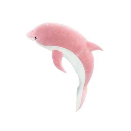 Bestselgende Delfin Plysj Kosepute, Ny Myk Stor Tegneserie Delfin Stoffdyr Leke Dukke Pink small
