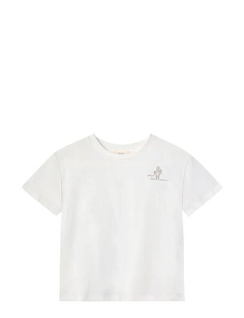 Sommer Cactus T-Shirt White Fliink