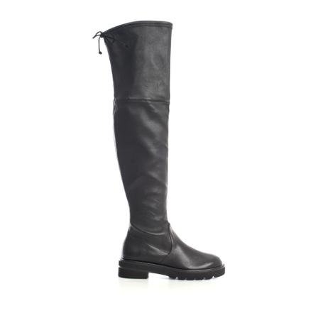 Stuart Weitzman, Lowland Lift High Boots Czarny, Kobieta, Rozmiar: 37 EU