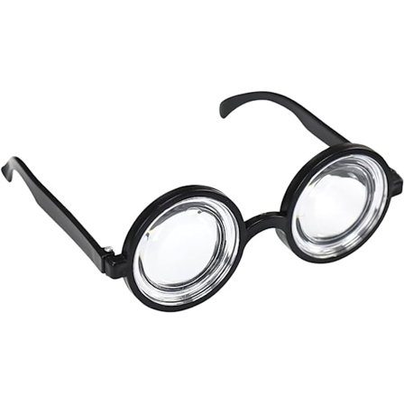 Halloween Nerd Briller Listige Doktor Briller