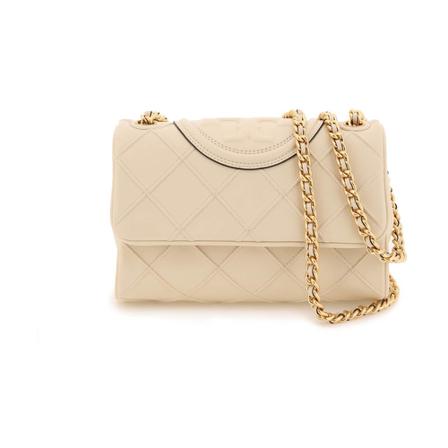 Tory Burch, Shoulder Bags Beige, Dames, Maat:ONE Size,stof