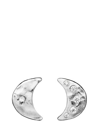 Aega Earsticks Designers Jewellery Earrings Studs Silver Maanesten
