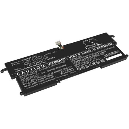 Batteri till Notebook, Bärbar dator för HP Elitebook X360 1020 G2-1eq23ea m.fl.