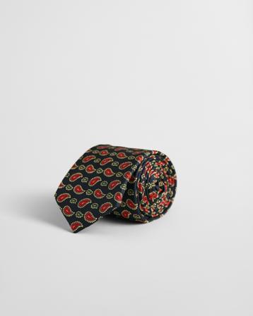 GANT Uomo - Cravatta in seta con motivo cachemire - Taglia ONE SIZE - - Uomo - Accessories