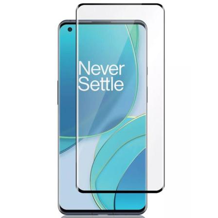 Oneplus 9 Pro Heltäckande 3d Härdat Glas Skärmskydd 0,2mm Transparent