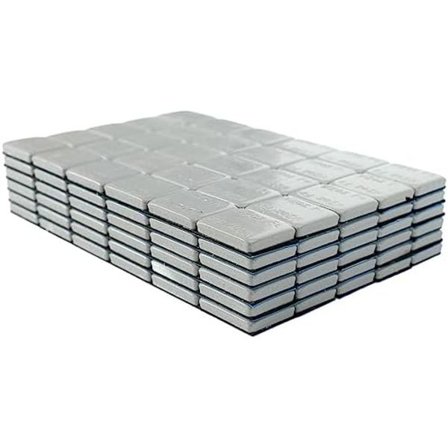 EASYBERG 1/4 oz självhäftande sticka på hjulvikter, däckbalansering för bilar, lastbilar, stadsjeepar, motorcyklar, RC-bilar Big Box 720st 0,25 oz 
