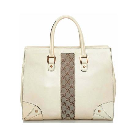 Gucci Vintage, Pre-owned Handbags Wit, Dames, Maat:ONE Size