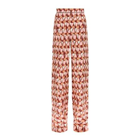 Max Mara Studio Giunto Silk Bukser Pink, Dame