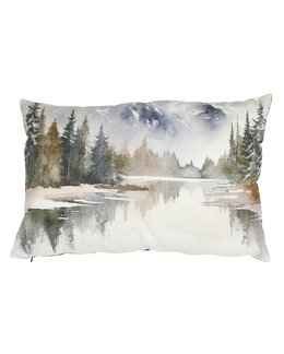 Kuddfodral Lake digitaltryckt 1-pack - Fondaco