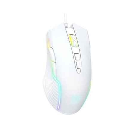 Onikuma CW905 spillmus med USB og 6 DPI-nivåer - hvit