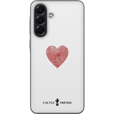 Yhteensopiva Puhelinkuori Samsung Samsung Galaxy A56 Cactus and Friends - Fingerprint Love
