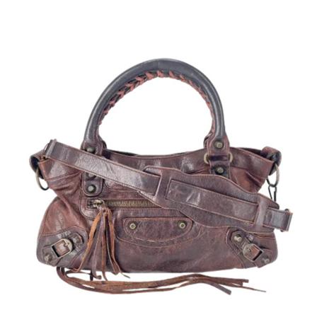 Balenciaga Vintage, Pre-owned Handbags Bruin, Dames, Maat:ONE Size
