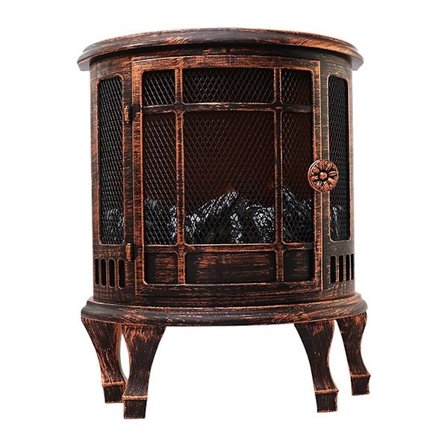 Mini LED Eldstad Vintage Dekorativ Lykta Inomhus Utomhus Bord Vardagsrum Höstdekoration med