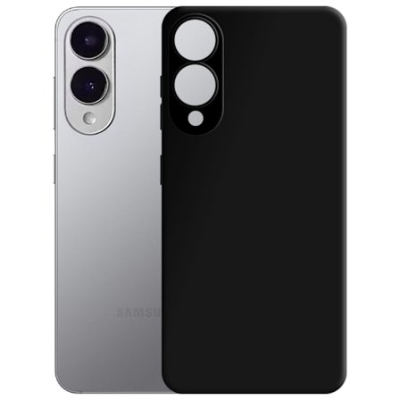 3MK Mobilskal till Galaxy S25 Edge MagSafe Hardy Silikon- Svart