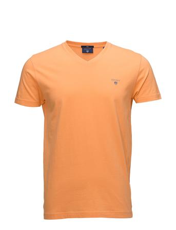 Original Slim V-Neck T-Shirt T-shirts Short-sleeved Oranssi GANT