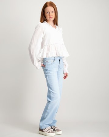 Levi's WIDE LEG JEANS Niebieski Jeansy Dziewczyna - Kids Brand Store