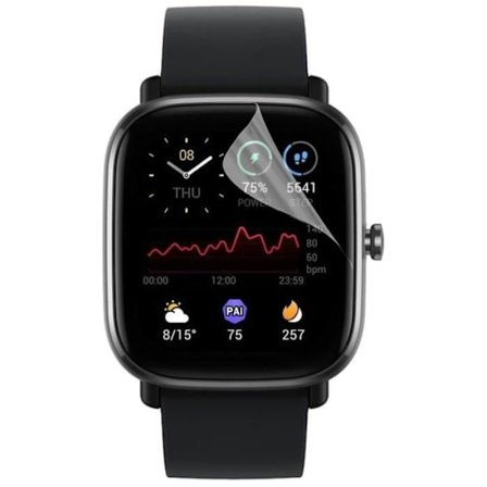 Skärmskydd för Amazfit GTS 4 Mini [Pack 6] Plastskydd Film Resistans Ultra tunn Phonillico