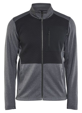 Blåkläder 354825339991XL Tröja svart, helzip Svart, Kläder