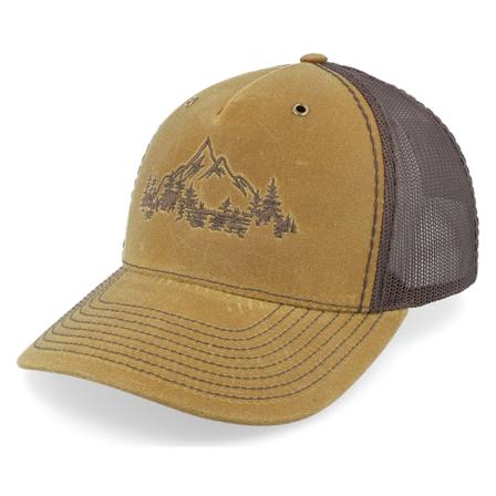 Wild Spirit - Brun trucker Keps - Nature Mountain Scenery Hawthorne Brown Trucker @ Hatstore