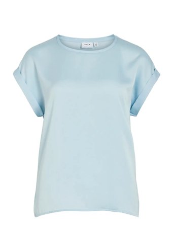 Vila | Viellette S/S Satin Top - Noos | 40