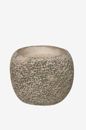 Zelected by Houze - Stearinlys Tecopa - Grå - Lysestager & lanterner - Fra Homeroom