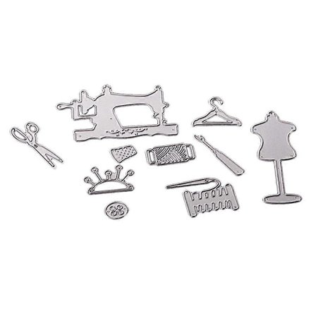 Metallskärande stansar Scrapbook-papper Präglingsdekoration DIY Sömnadshantverk