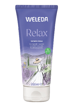 Weleda Aroma Shower Relax Bad & dusch Unisex Lila 200ML