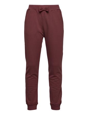 Thilda - Joggingbukser Sweatpants Hyggebukser Burgundy Hust & Claire