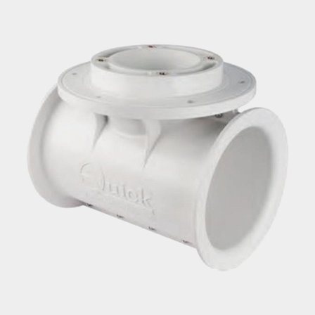 Tubo de popa Quick, compatible con propulsor de proa con túnel de Ø125 mm