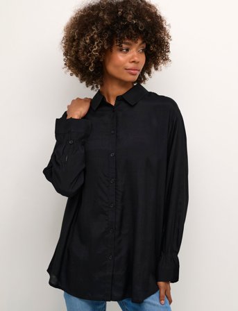 Cream Crarina Shirt - Black - 34