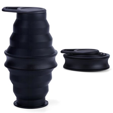 500 ml silikon vikbar sportvattenflaska