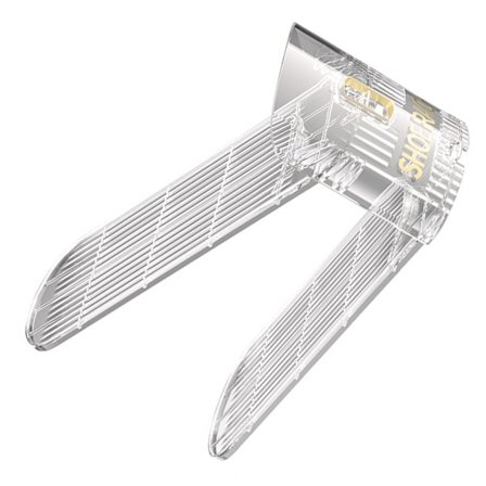 Staplingsbara Skoställ i Plast Justerbara För Effektiv Garderobsförvaring