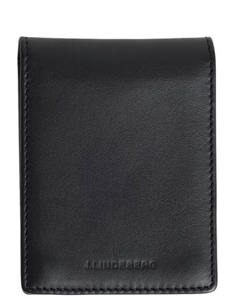 Flip Wallet Accessories Wallets Classic Wallets Svart J. Lindeberg*Betinget Tilbud
