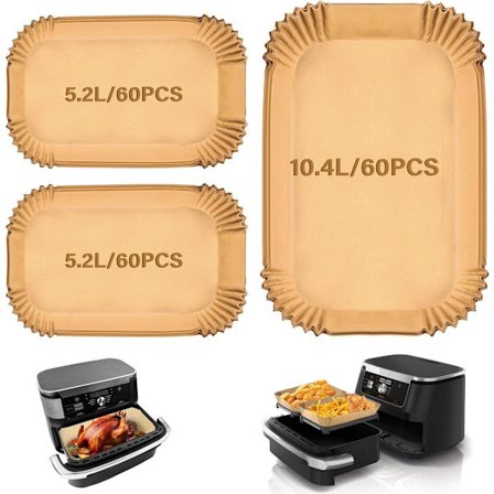 Leivinpaperi Airfryer, Leivinpaperiarkit, 180 kpl
