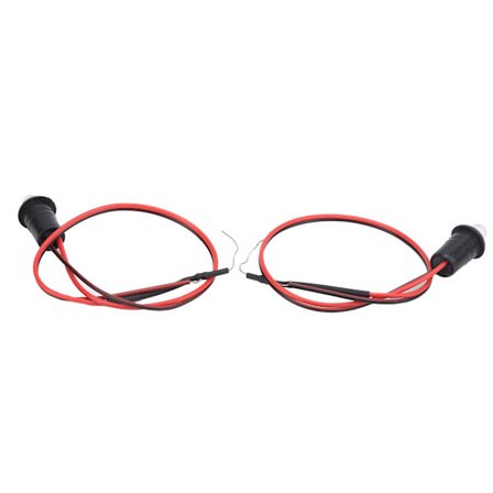 Bil LED Falskt larm Ljus Rött ljus Stöldskydd Bil Säkerhetsmodifiering Universal 12V