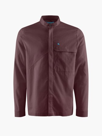 Klättermusen Frigg LS Skjorte Herre - Amaranth Red - M