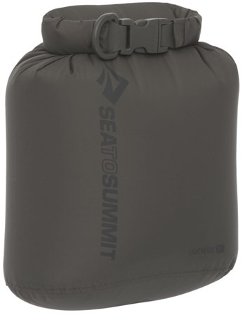 Sea to Summit Eco Lightweight Drybag kuivapussi, tummanharmaa, 3L