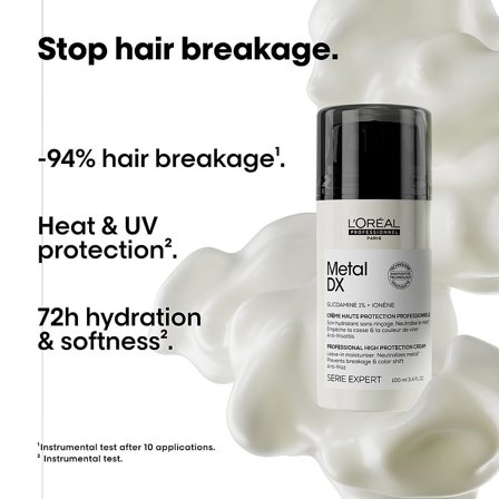 L'Oréal Professionnel L'Oréal Professionnel Metal DX Cream Leave-In 100 ml, Hår, Shampoo & Hårpleje, Leave-in Conditioner