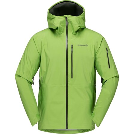 Norrøna Men's Lofoten Gore-Tex Jacket (spring 2021) Men unlined ski jackets Green L