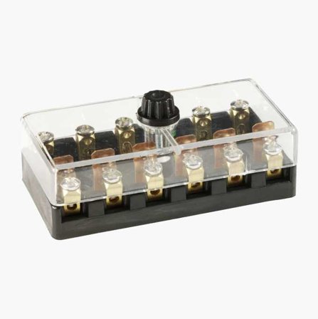 Säkringshållare porslinssäkring 6 platser