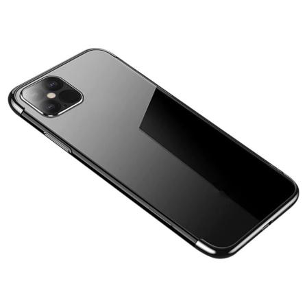 Clear Color Skal Iphone 12 Mini Svart Svart