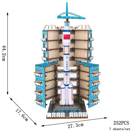 Retrobuss husbil i europeisk stil 3D träbilspussel DIY-segelfartyg Flygplan Byggnadshusmodell Sticksågsleksaker för barn