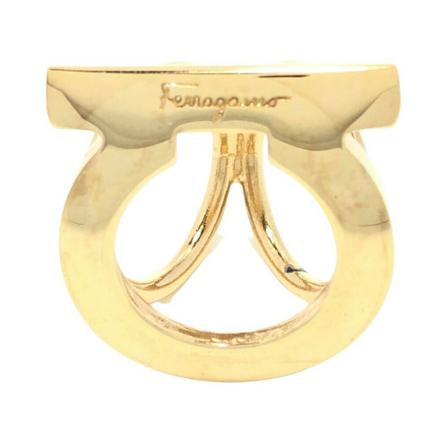 Salvatore Ferragamo Pre-owned, Rings Geel, Dames, Maat:ONE Size