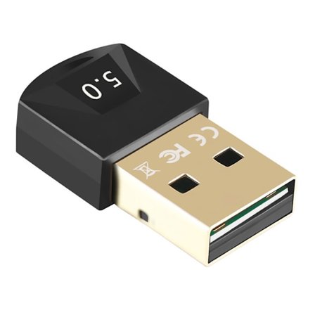 Bluetooth 5.0-adapter for datamaskin, stasjonær PC, bærbar PC, USB Bluetooth-lyd