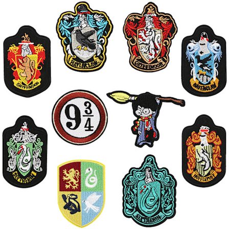 Barn stryk-på-lappar, 10 st klädlappar, stryk-på-lappar, strykjärn