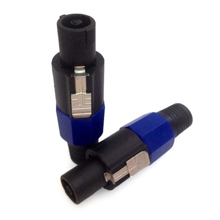 Profesjonell Speakon-kabelkontakt for NL4FX Speakon 4-polet pluggadapter