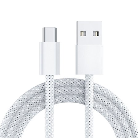 Type-C flettet datakabel - egnet til iPhone Samsung hurtigopladning USB-ladekabel