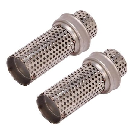 2x Universal Motorcykel Udвыхning Lyddaemper Db Killer-lyddæmper Støj Eliminator Mesh Db Killer-si